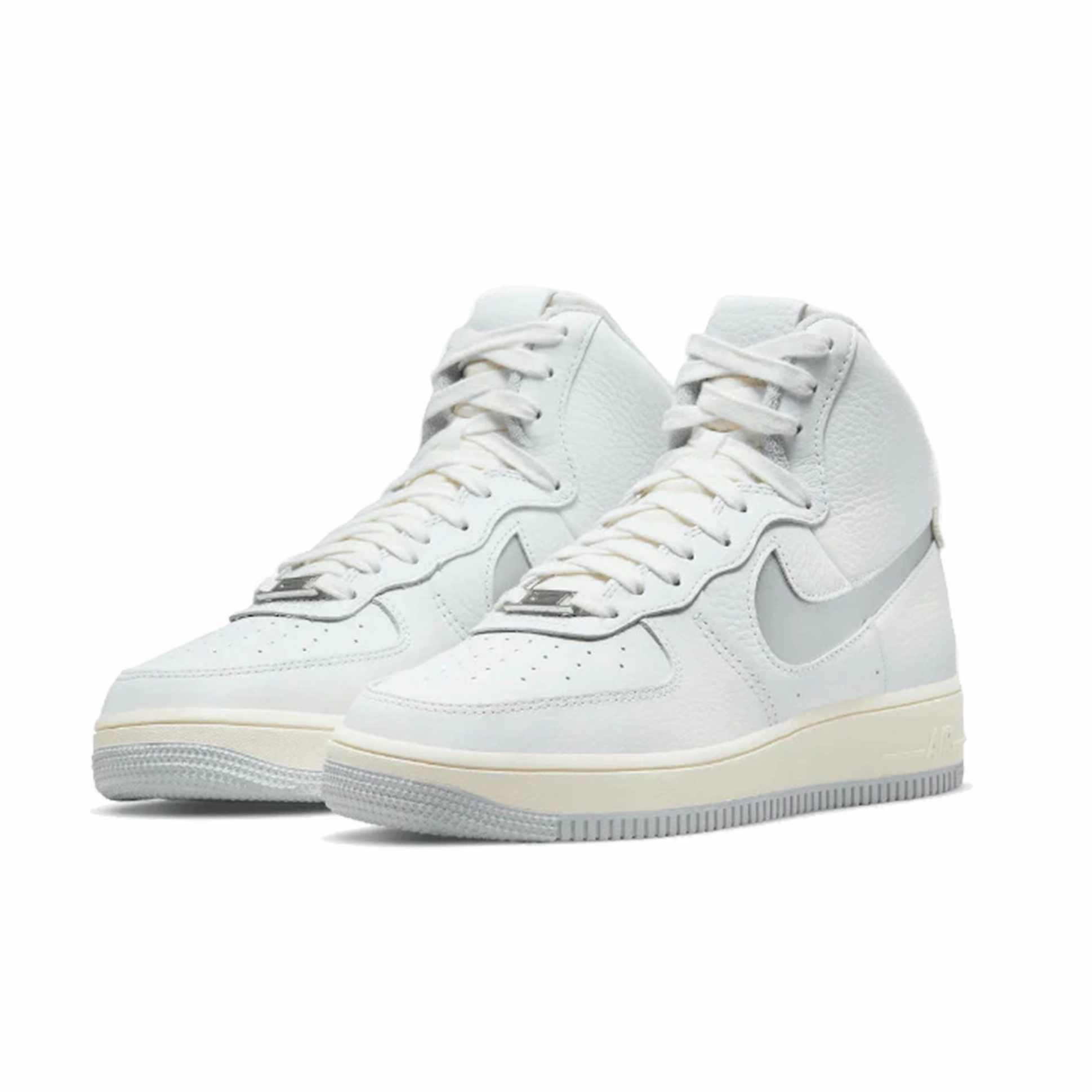 Nike Air Force 1 High Sculpt White Silver (Women's) Sophisticated style