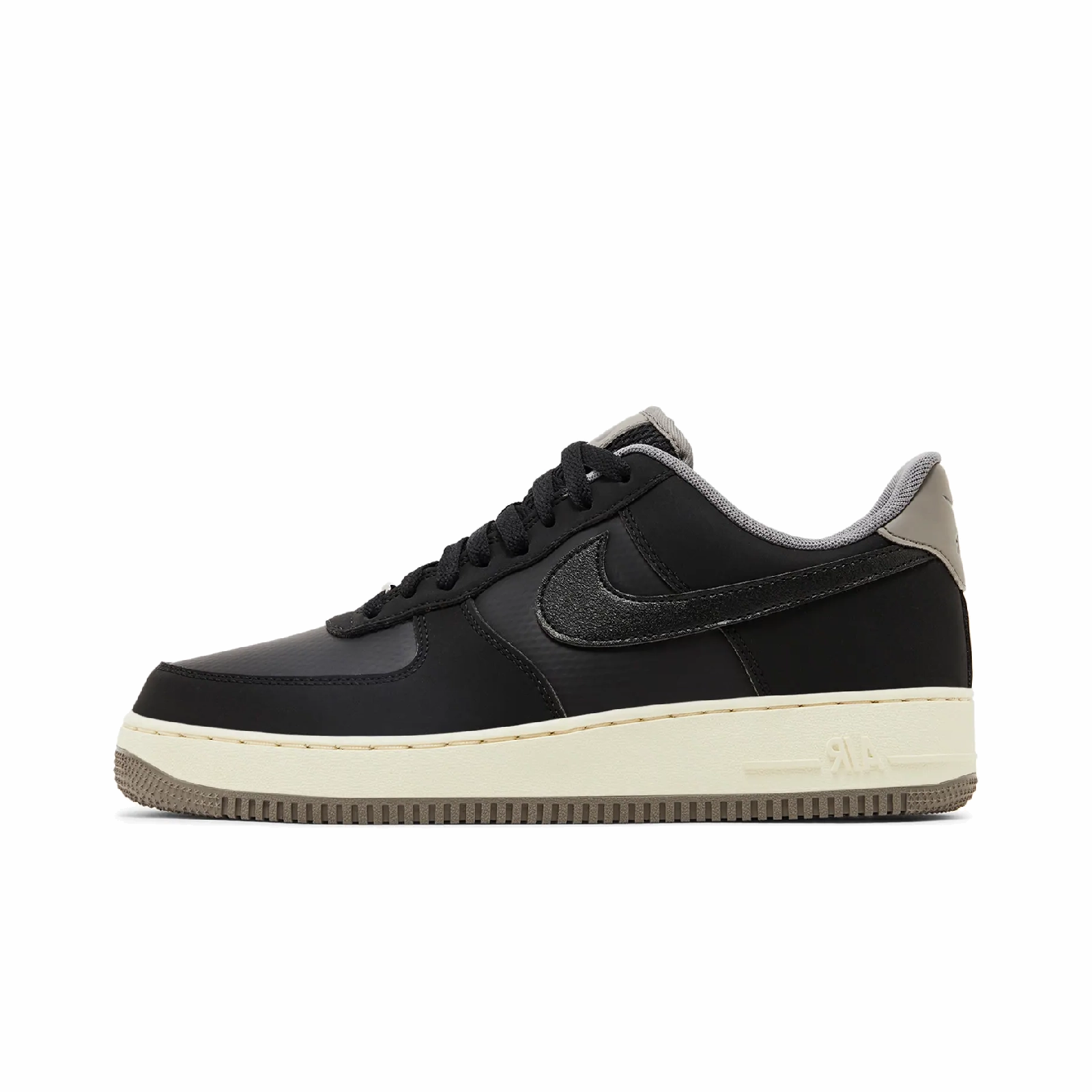 Nike Air Force 1 Low '07 LV8 Black Flat Pewter Luxury footwear Modern luxury