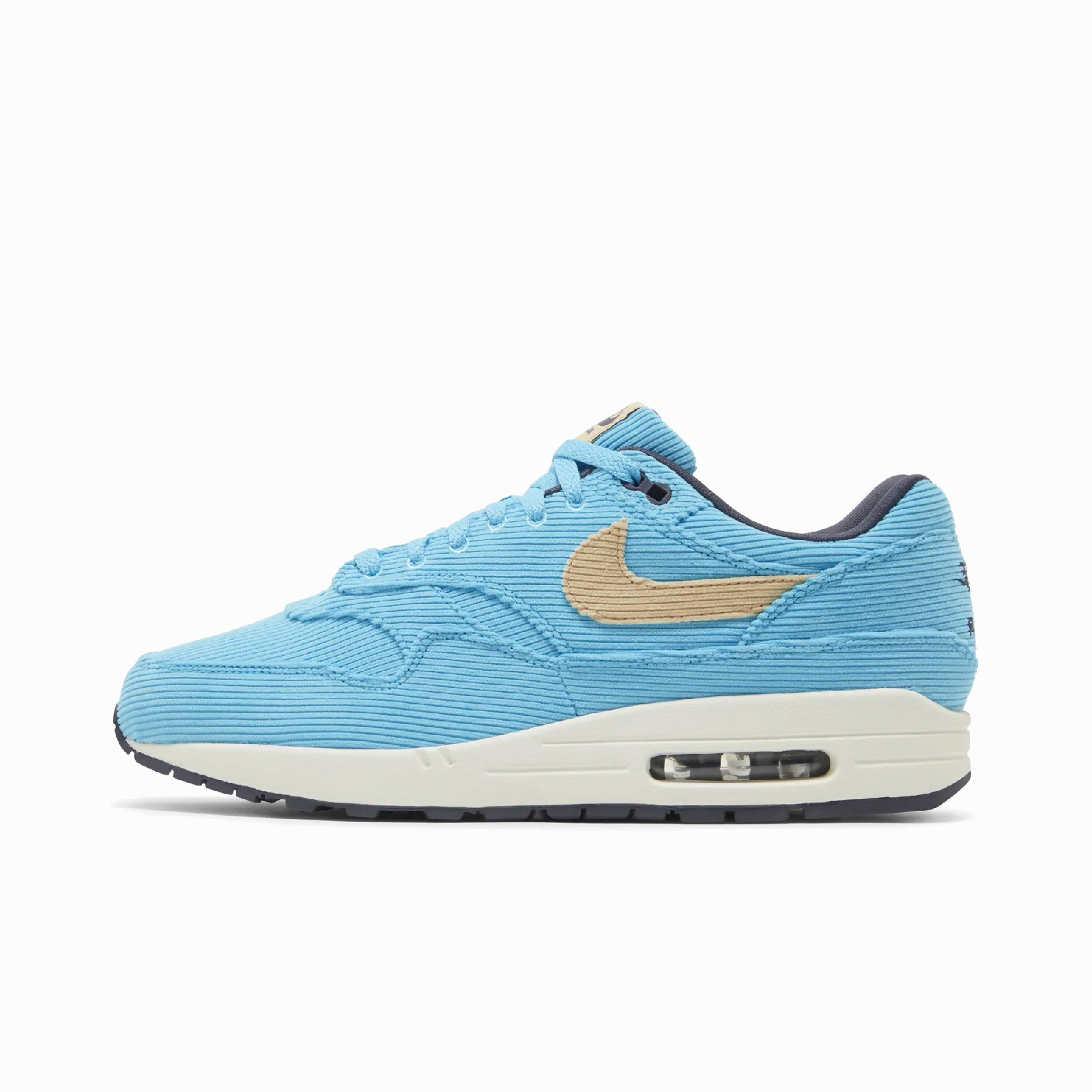 Nike Air Max 1 Corduroy Baltic Blue Elegant cuts Sartorial excellence