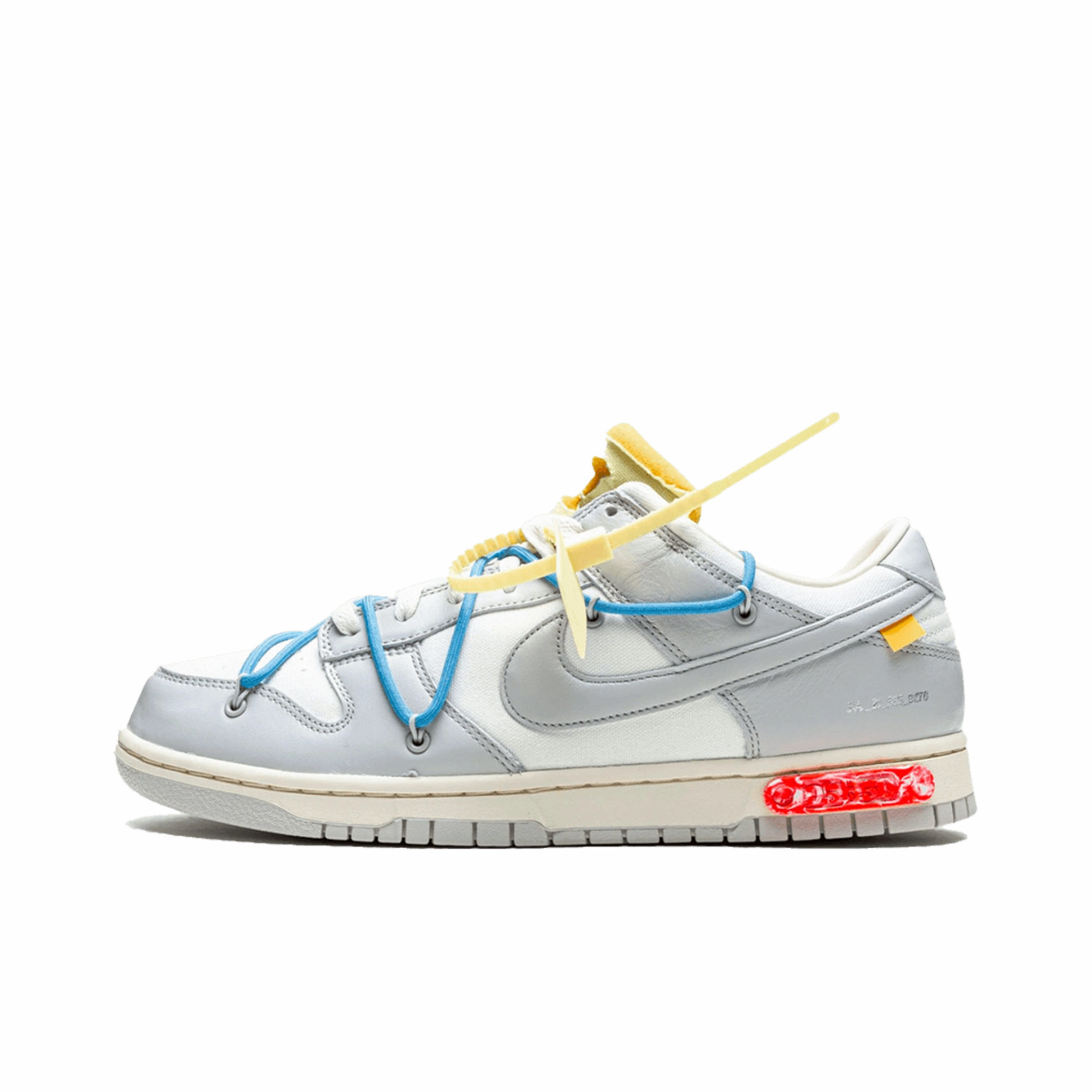 Nike Dunk Low Off-White Lot 5 High-end materials Timeless design
