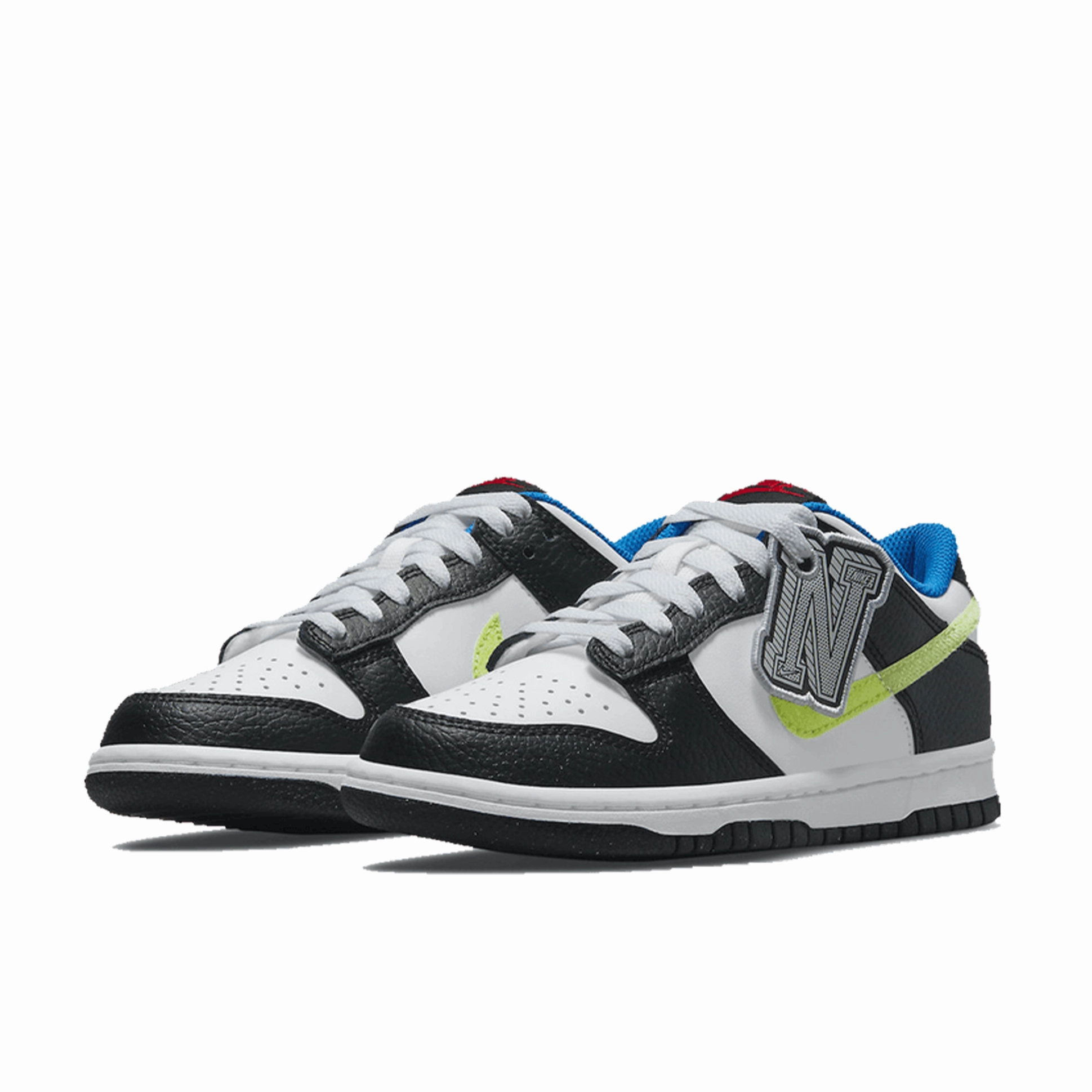 Nike Dunk Low Signal Blue Lemon Twist (GS) Bespoke tailoring