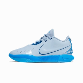 Nike LeBron 21 Blue Diver (Translucent Blue Outsole) Sophisticated style Timeless design