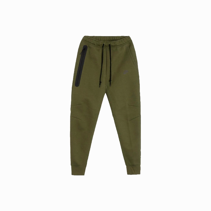 Nike Sportswear Tech Fleece Joggers Medium Olive/Black Iconic pieces Exclusive fabrics