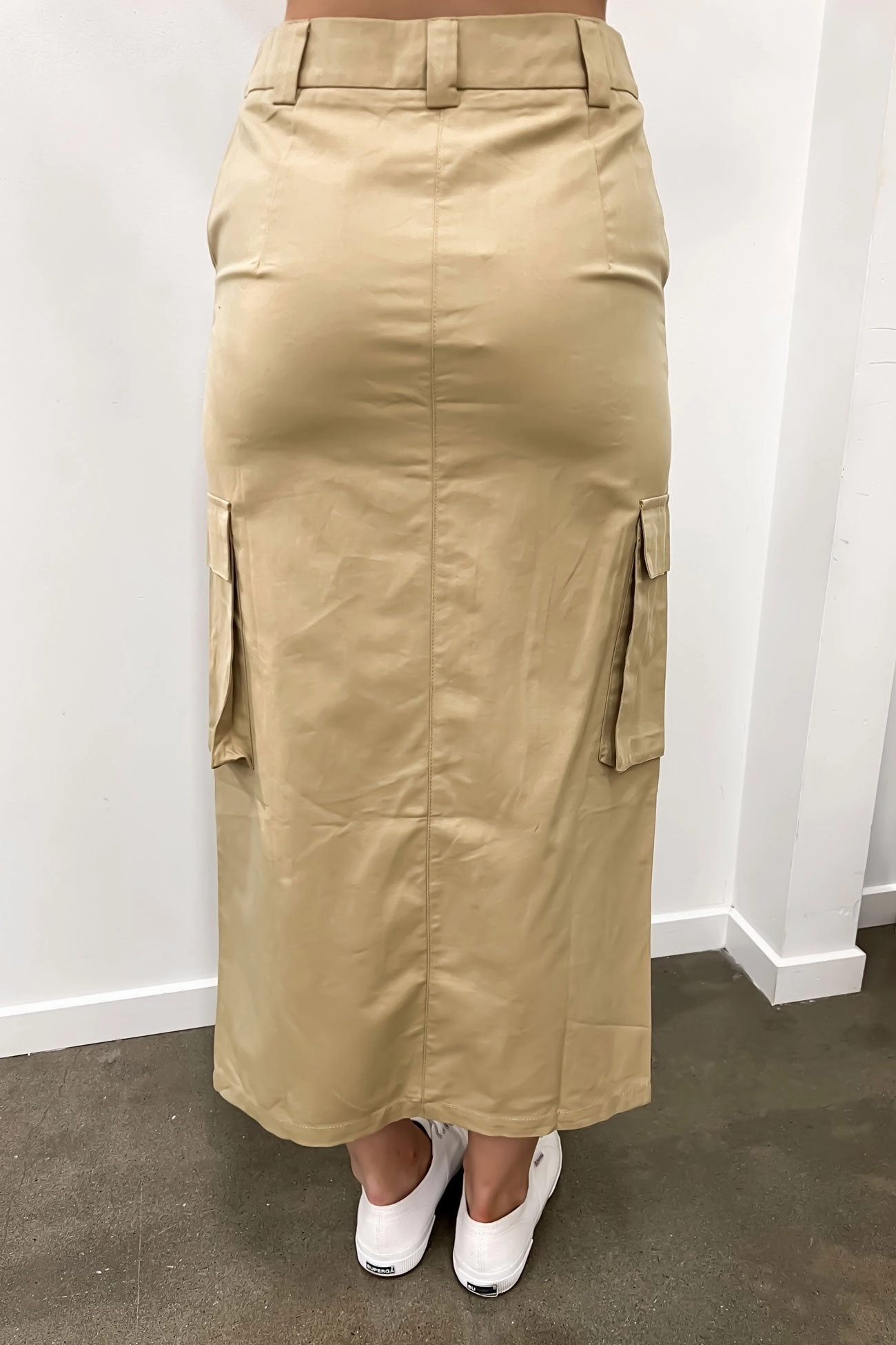 Nikita Cargo Midi Skirt Latte sale price mobile fridge prices