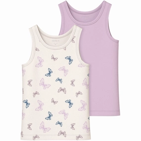 Noble Name It Jet Stream Tank Top 2-pack Jet Stream Butterfly Noos Heritage