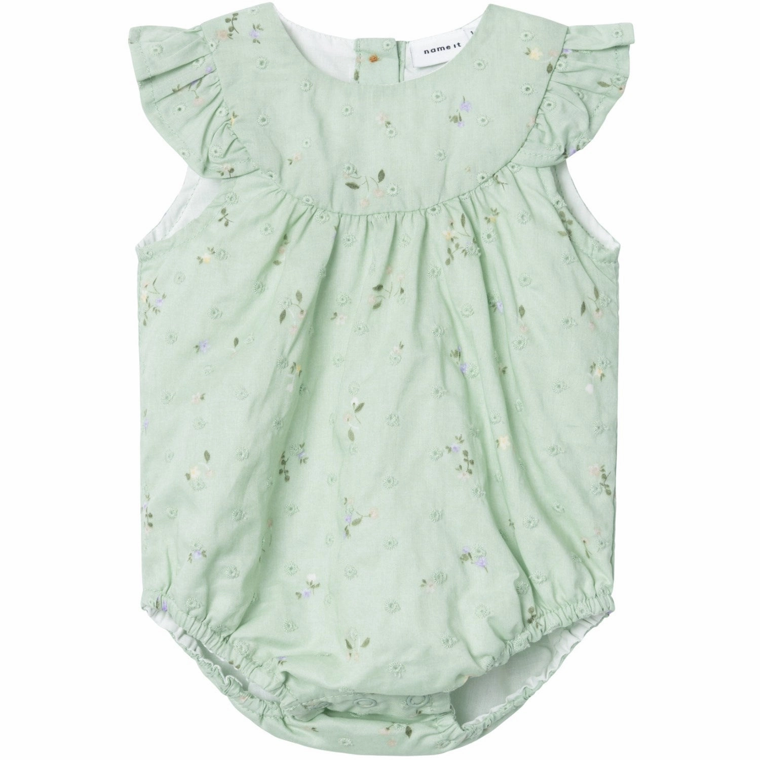 Opulent Name It Silt Green Jimilla Sunsuit Modern