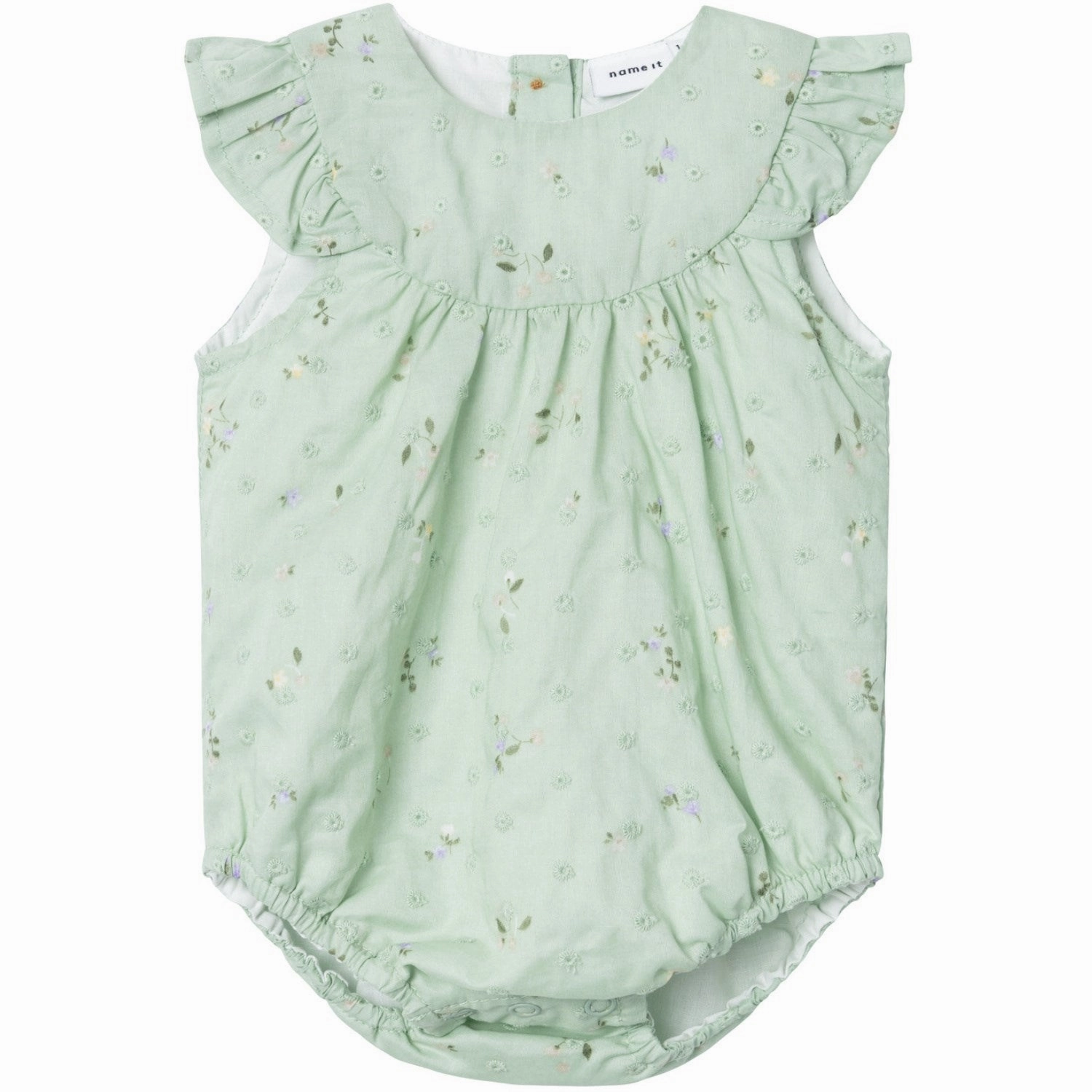 Noble Name It Silt Green Jimilla Sunsuit Sleek