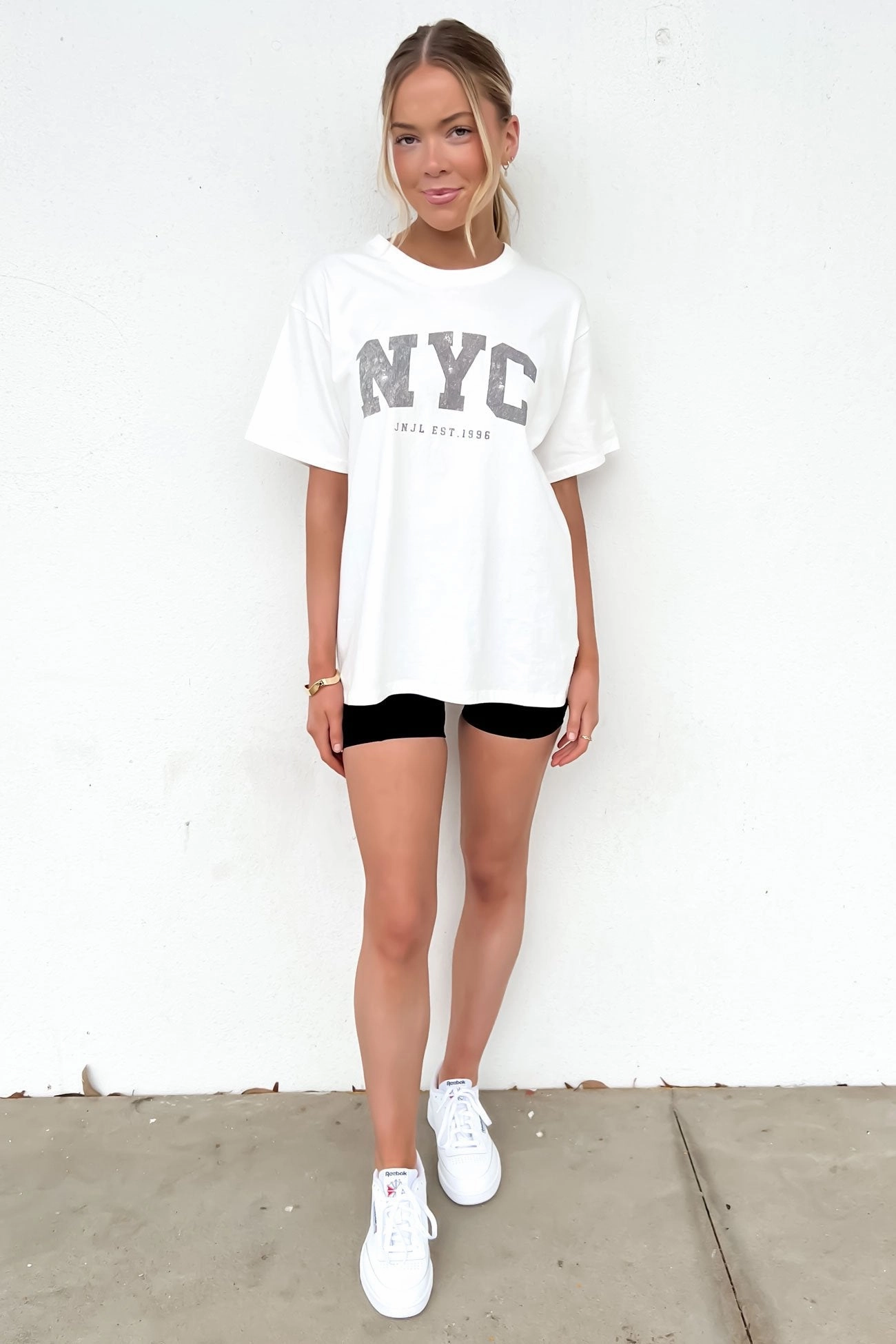NYC Tee Vintage White sale at bash