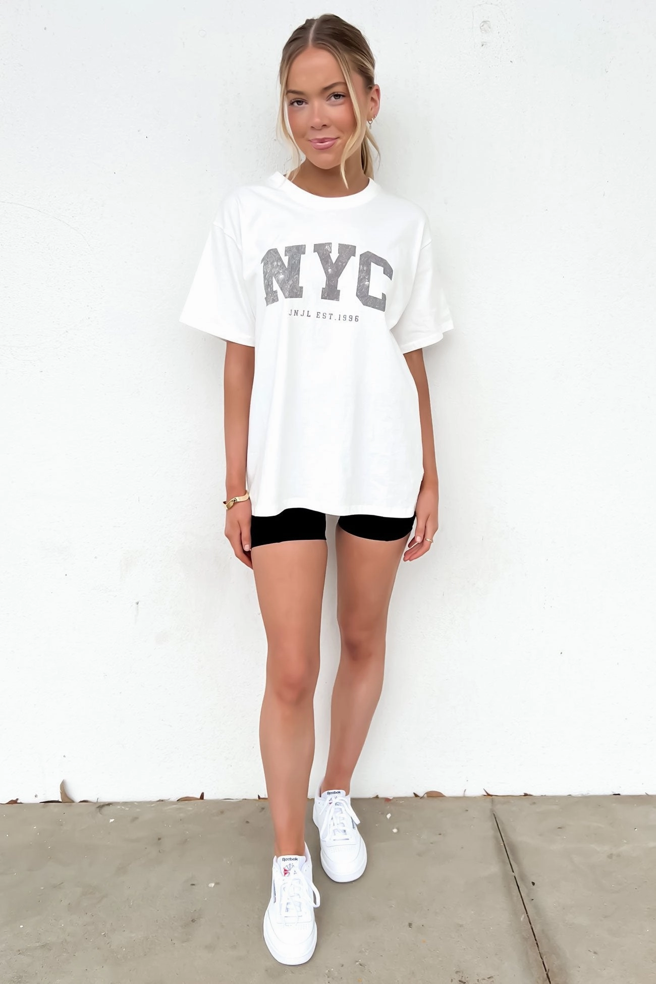 NYC Tee Vintage White sale at bash