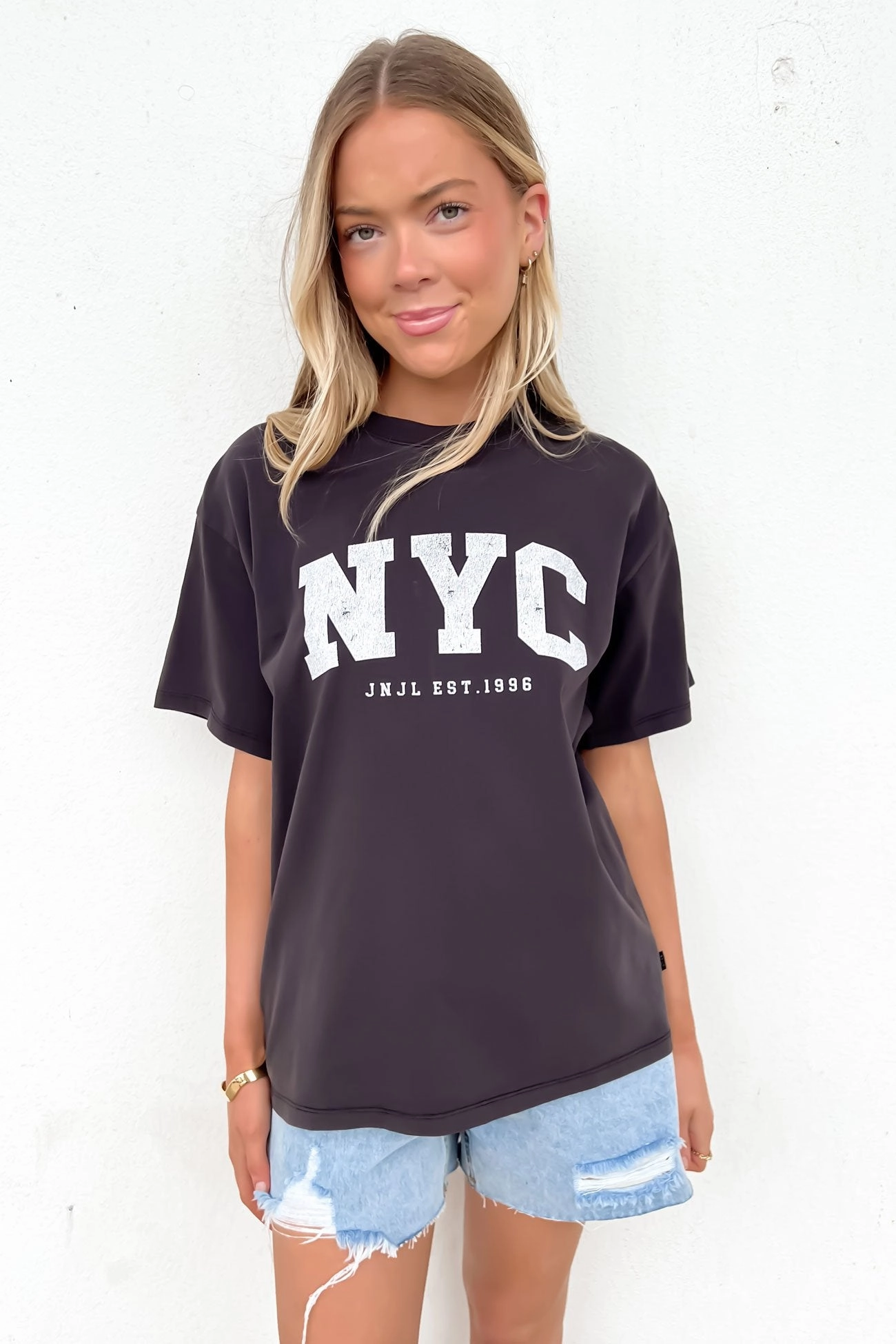 NYC Tee Washed Black sale kids