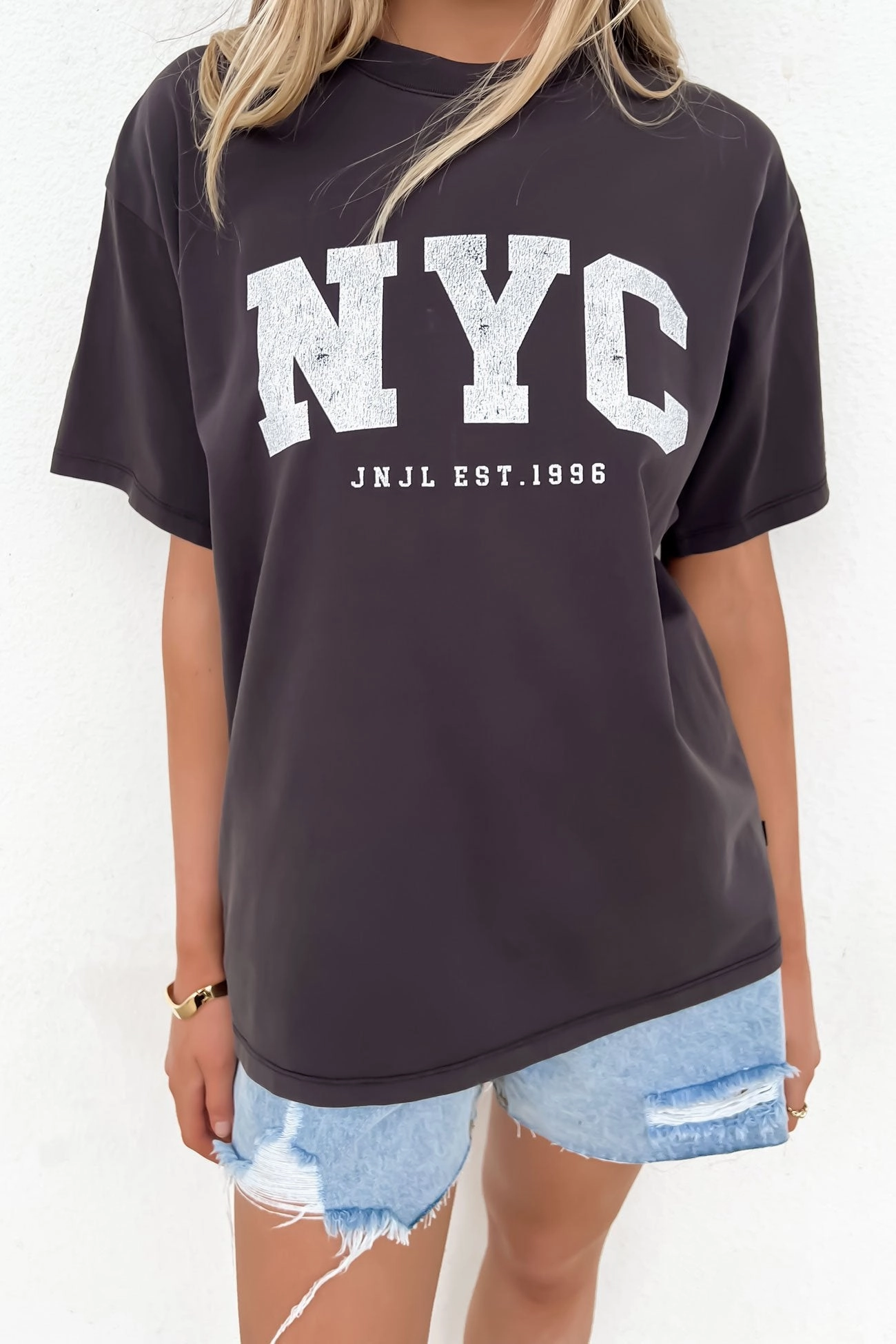 NYC Tee Washed Black sale kids