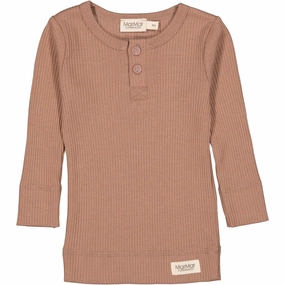 Nylon MarMar Modal Powder Taupe Blouse Fleece