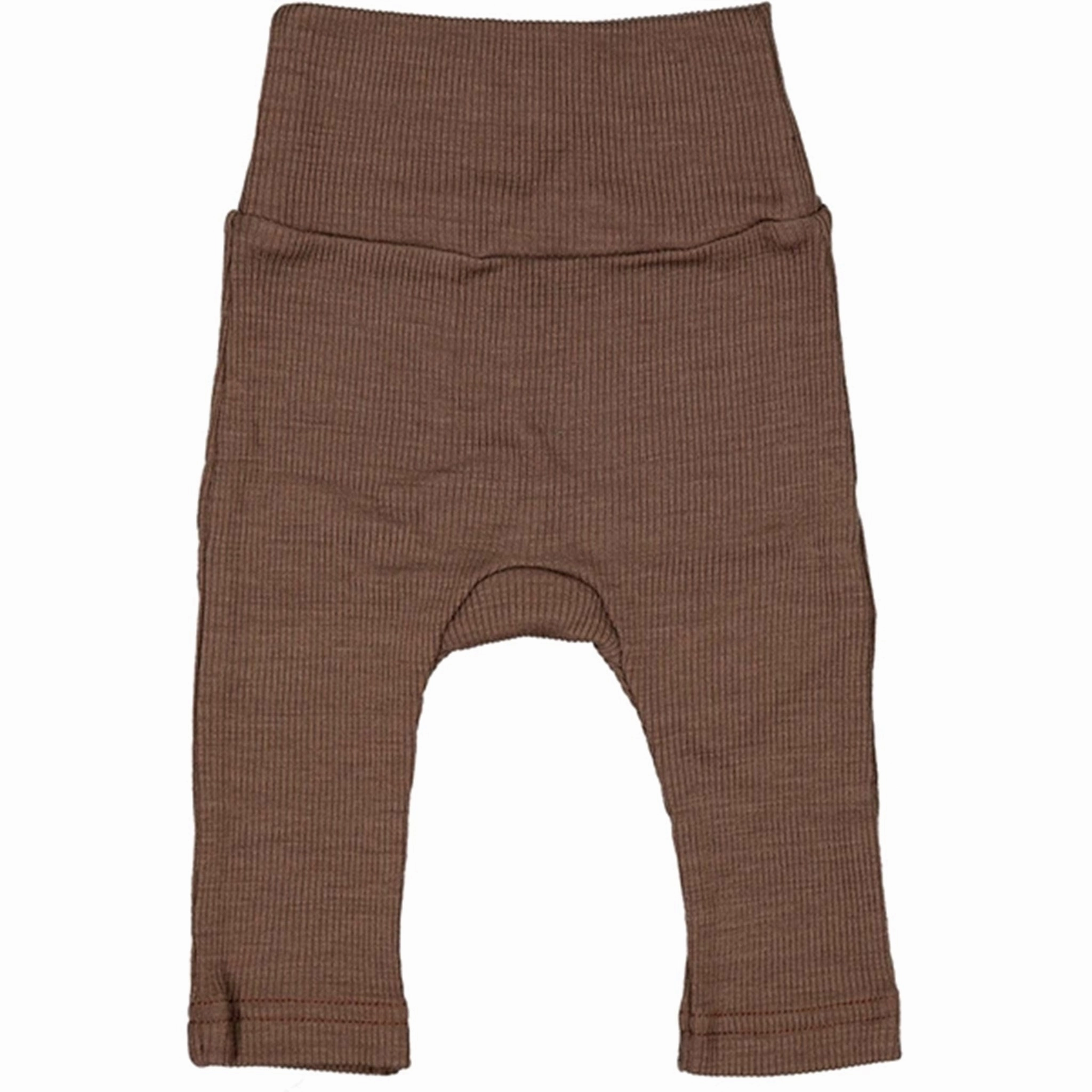 Nylon MarMar New Born Wool Rib Terre Piva Pants Zipper
