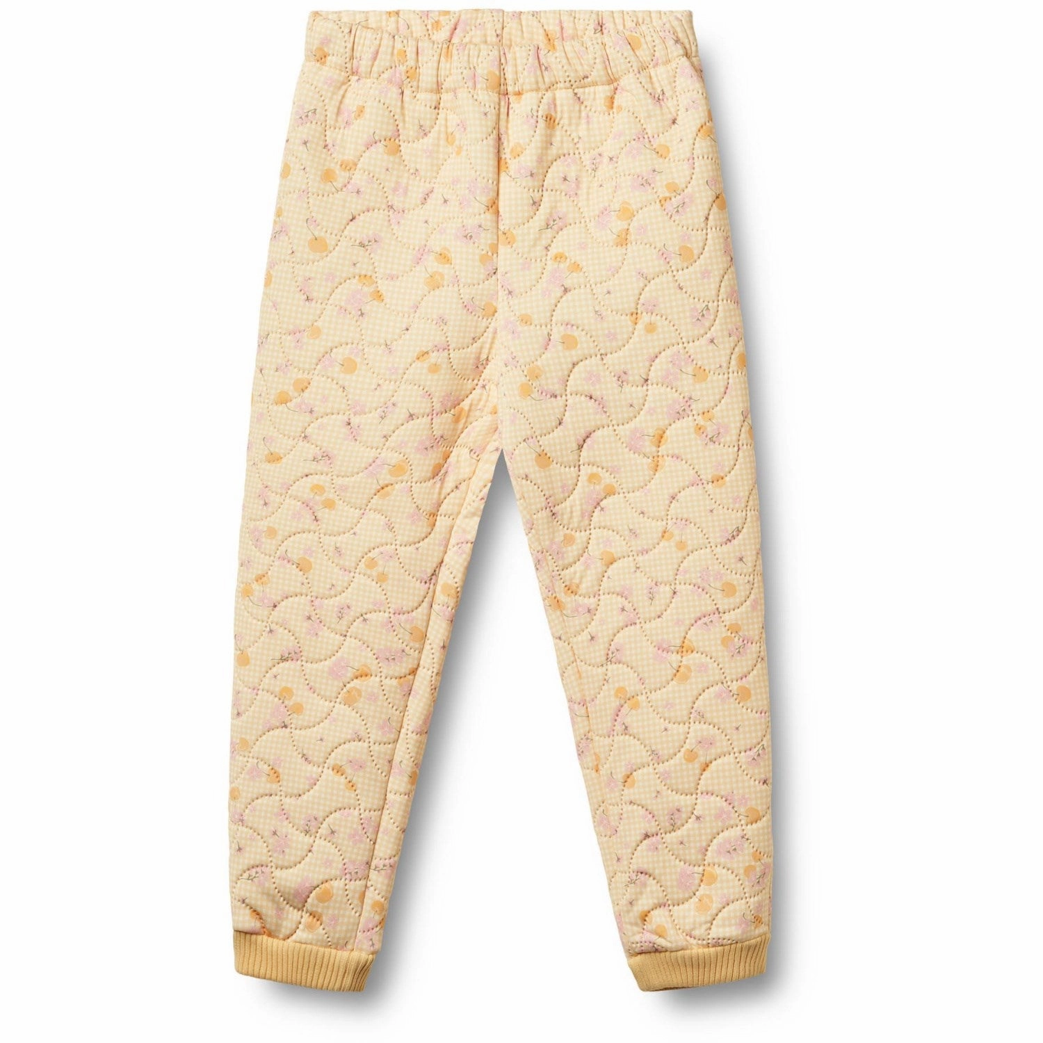 Nylon Wheat Yellow Cherries Thermo Pants Alex Velvet