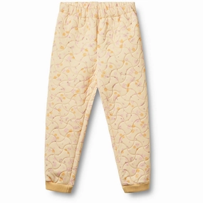 Nylon Wheat Yellow Cherries Thermo Pants Alex Velvet
