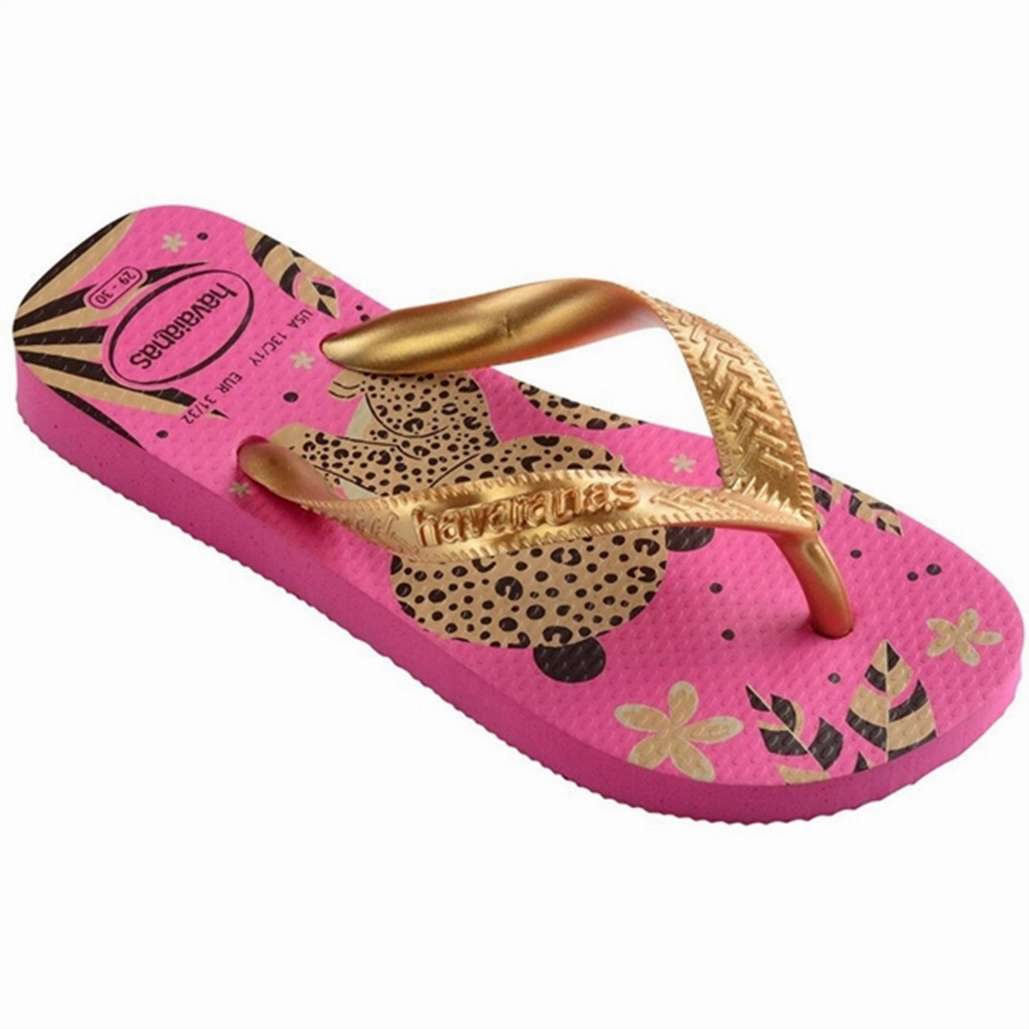 Office shoes Havaianas Kids Sandals Top Pets Pink Flux