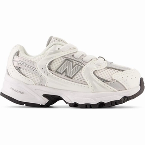 Office shoes New Balance 530 Kids Bungee Lace Infant White Trainers