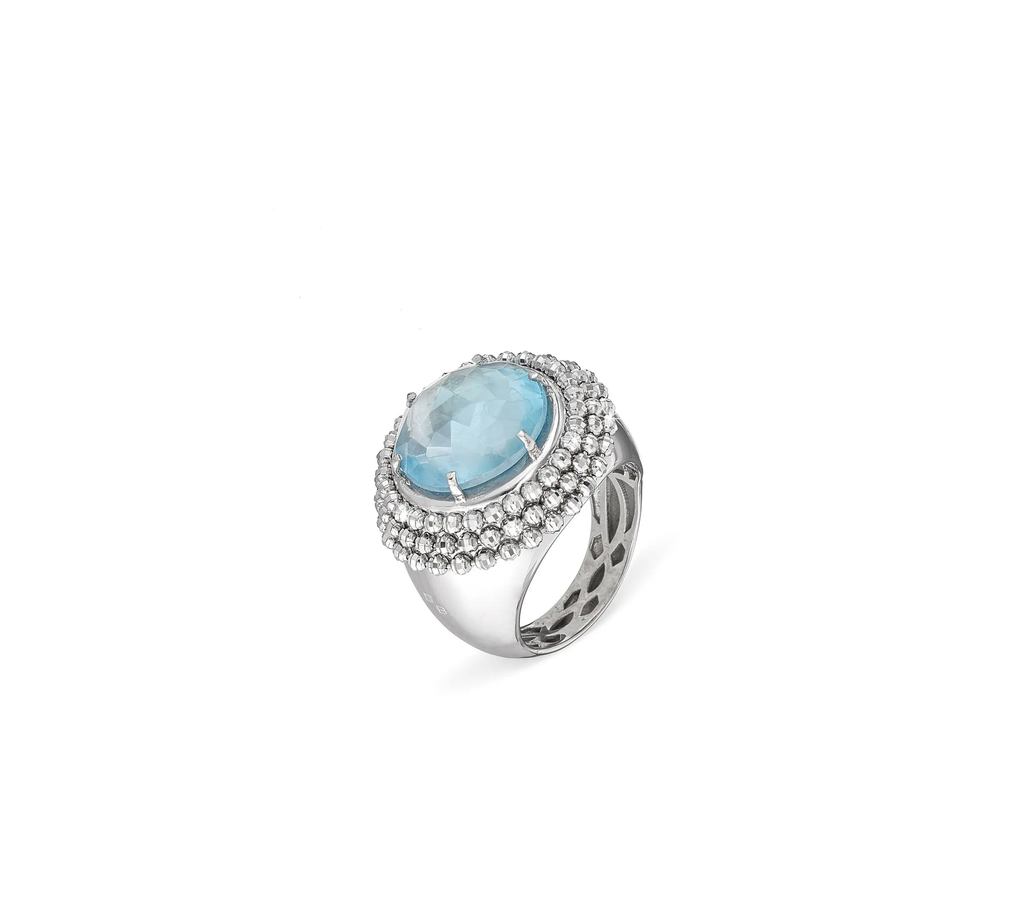 Officina Bernardi Ring Divina White Pearl