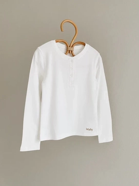 Opulent Lalaby Natural White Hector Tee L/S Perfection