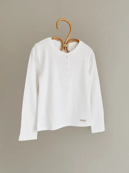Opulent Lalaby Natural White Hector Tee L/S Perfection