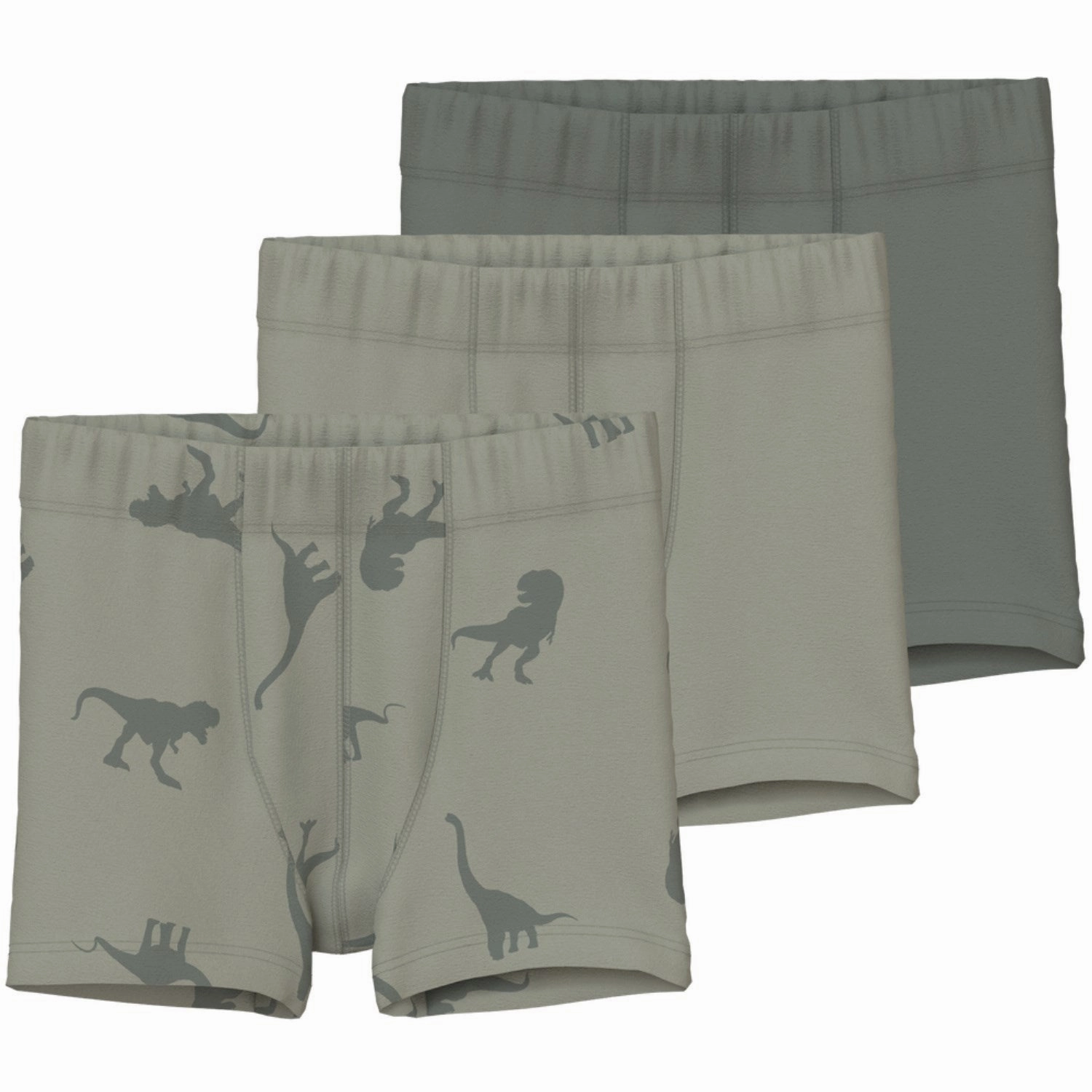 Name It Agave Green Tights 3-pack Agave Green Dino Noos Iconic Visionary