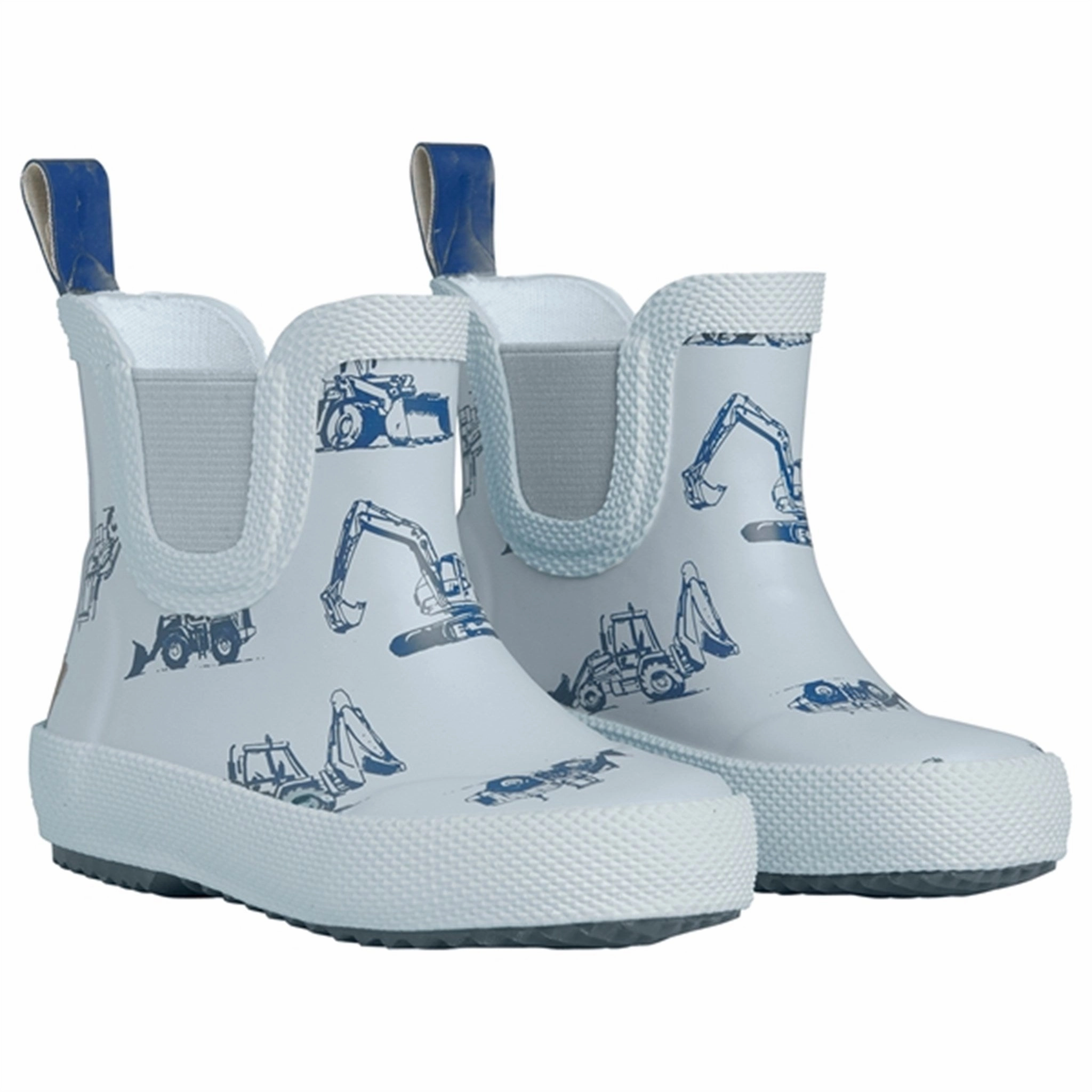CeLaVi Wellies Short AOP Cerulean Modern Noble