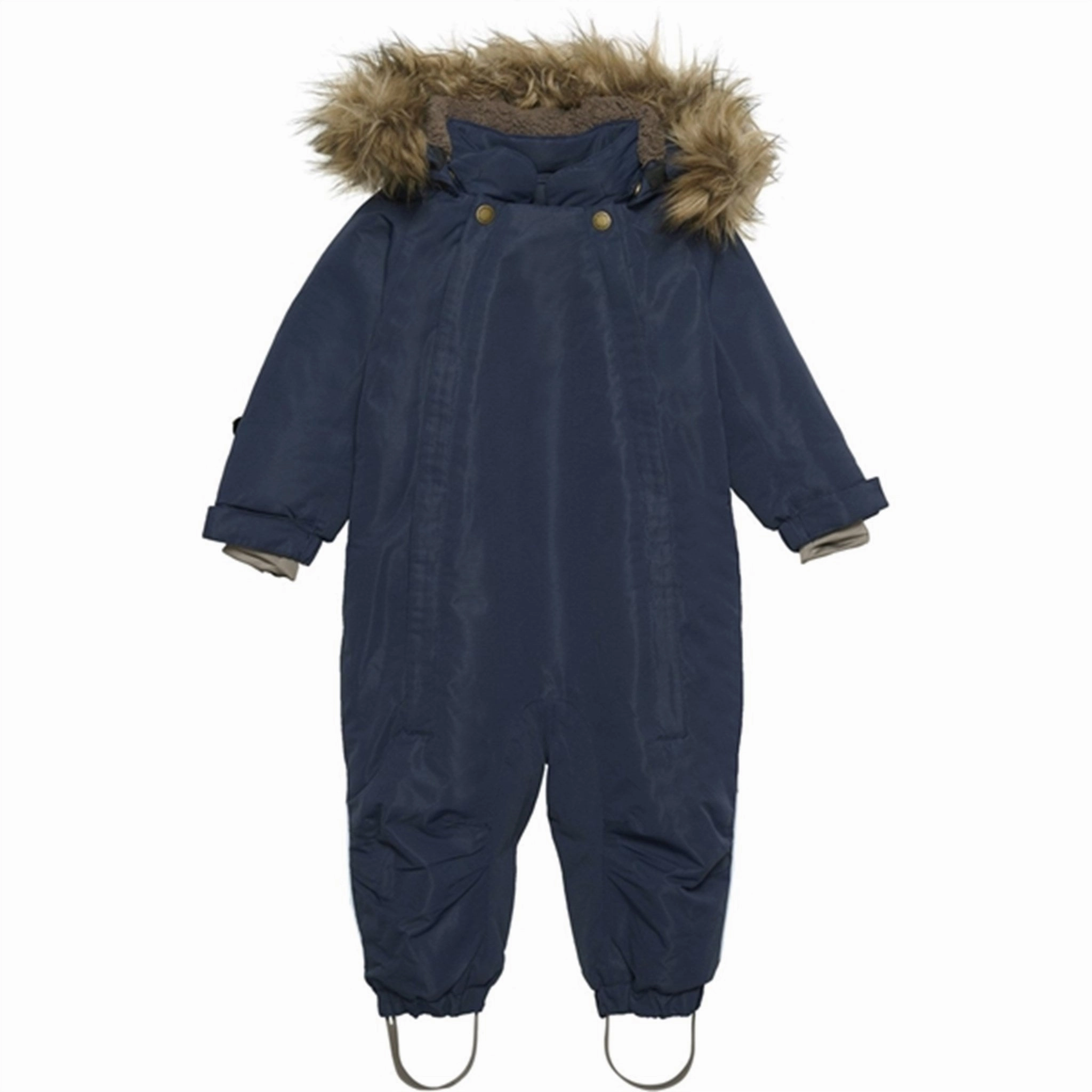 En Fant Snow Suit m. Faux Fur Parisian Night Celebrated Global