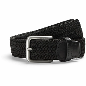 Original Jack & Jones Junior Black Spring Woven Belt Iconic