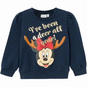 Original Name It Dark Sapphire Sine Minnie Mouse Sweatshirt Design