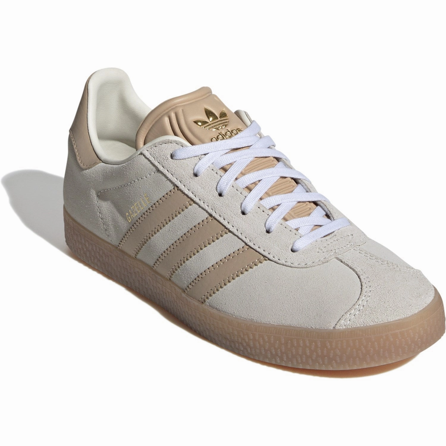 Outdoor shoes adidas Originals Cream White/Magic Beige/Gum 3 Gazelle J Sneakers