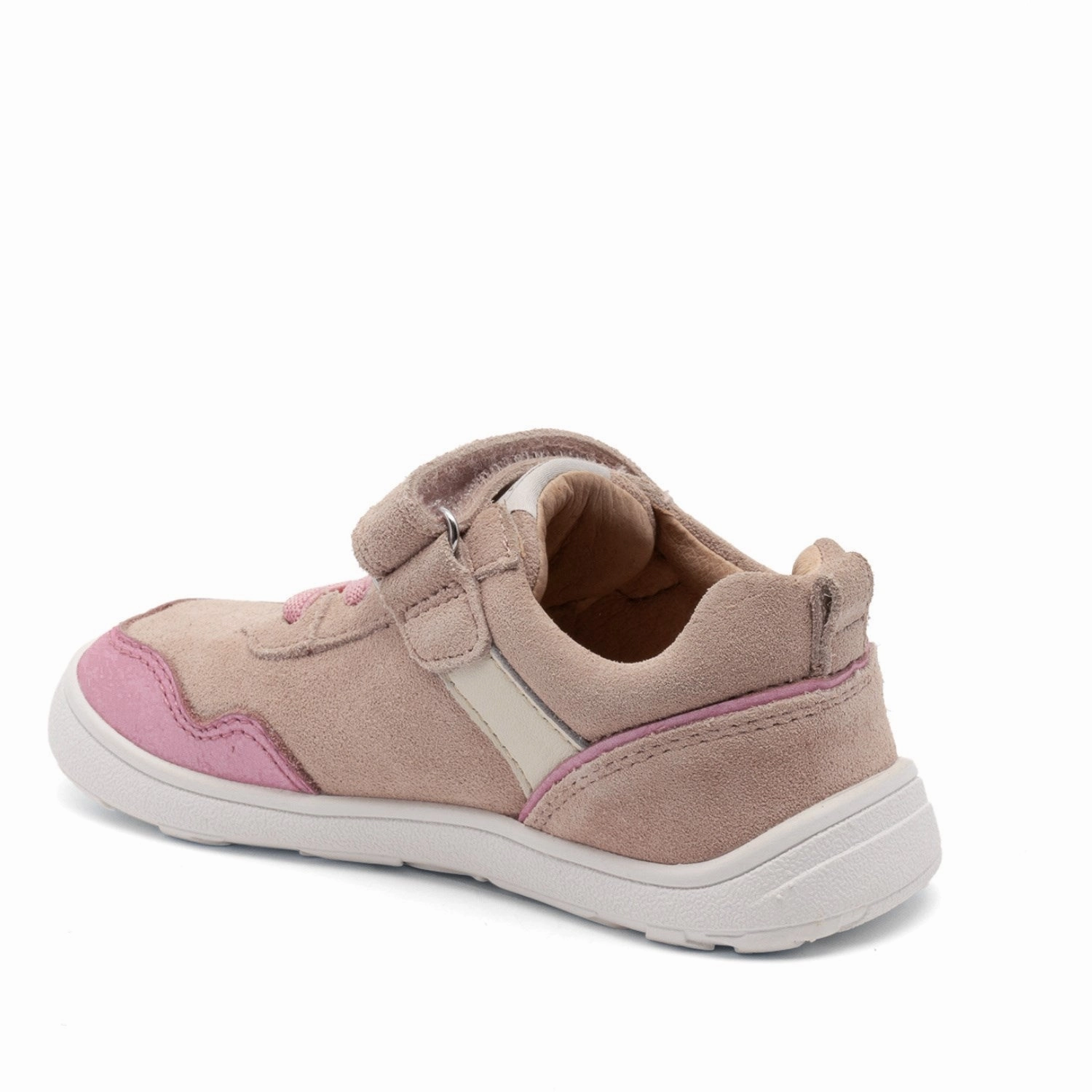 Outdoor shoes Bisgaard Dusty Rose Barefoot Baloo Velcro Shoe