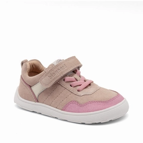 Outdoor shoes Bisgaard Dusty Rose Barefoot Baloo Velcro Shoe Everyday shoes