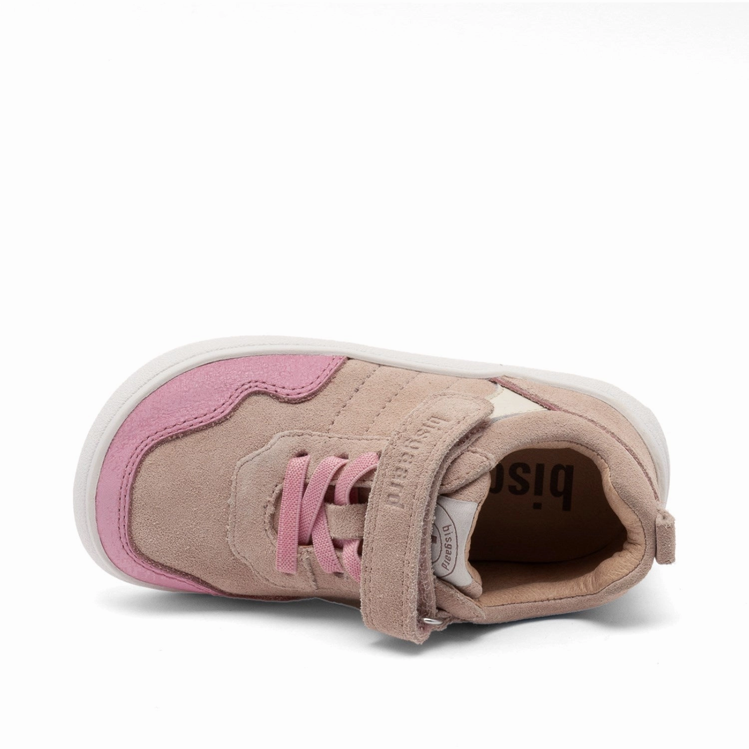 Outdoor shoes Bisgaard Dusty Rose Barefoot Baloo Velcro Shoe