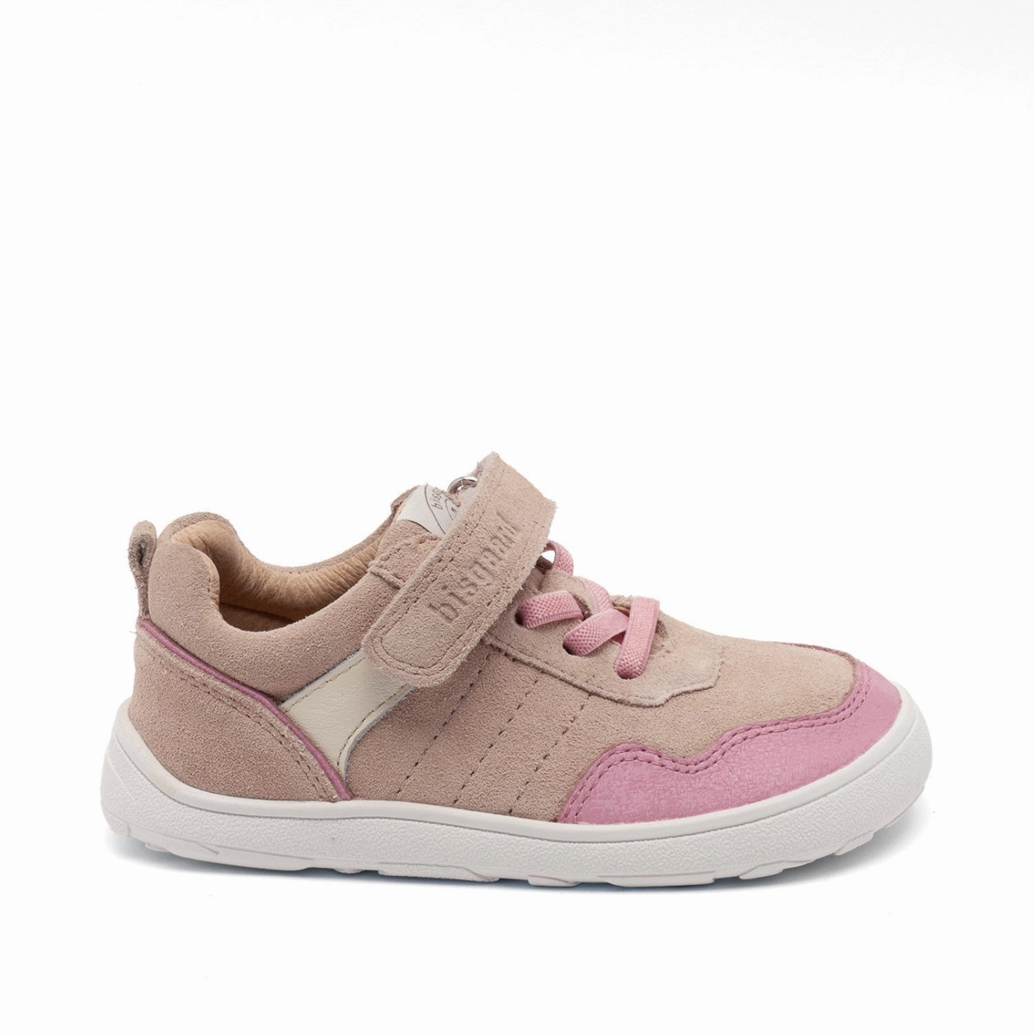 Outdoor shoes Bisgaard Dusty Rose Barefoot Baloo Velcro Shoe