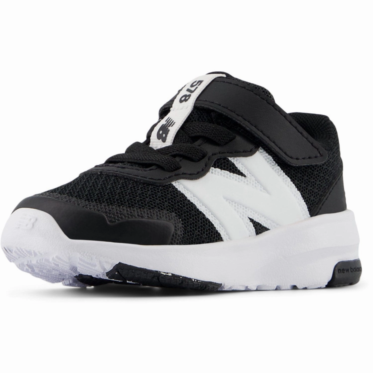 Outdoor shoes New Balance Black New Balance FreshFoam 578 Kids Bungee Lace With Top Strap