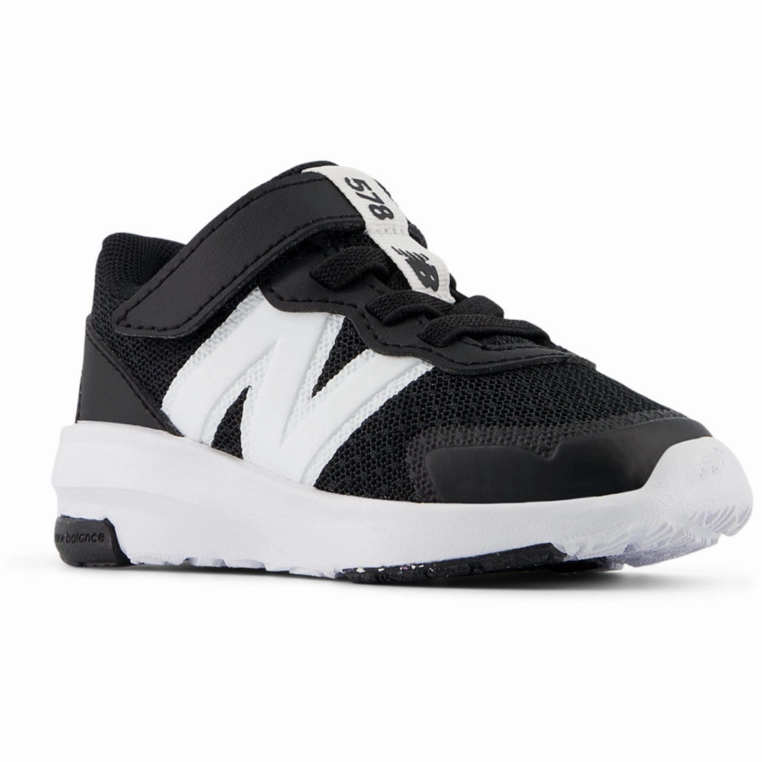 Outdoor shoes New Balance Black New Balance FreshFoam 578 Kids Bungee Lace With Top Strap