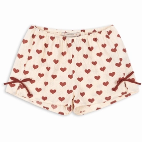 Oversized Konges Sljd Amour Rouge Ava Slit Shorts Gots Design