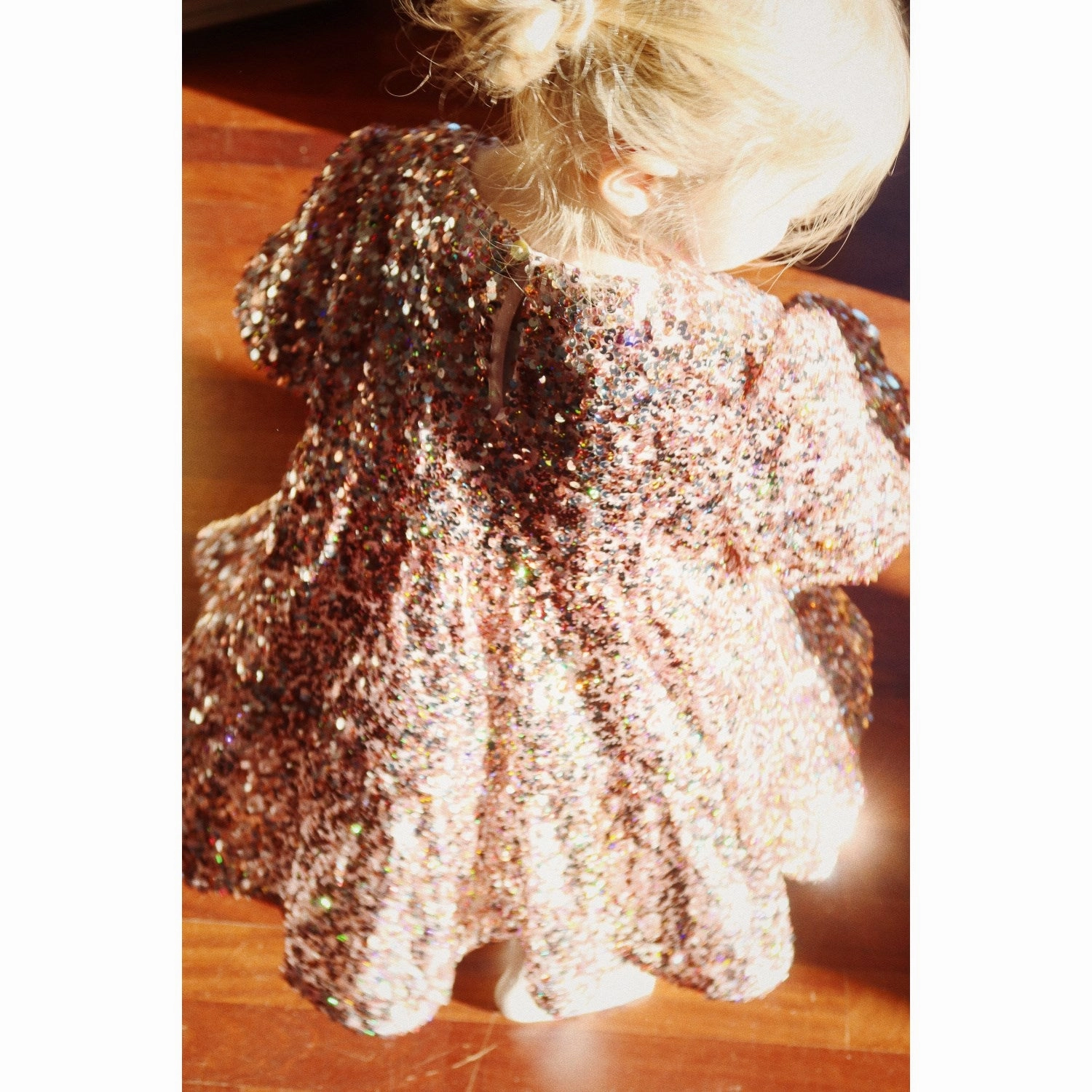 Oversized Konges Sljd Grey/Rosa Lila Sequins Dress