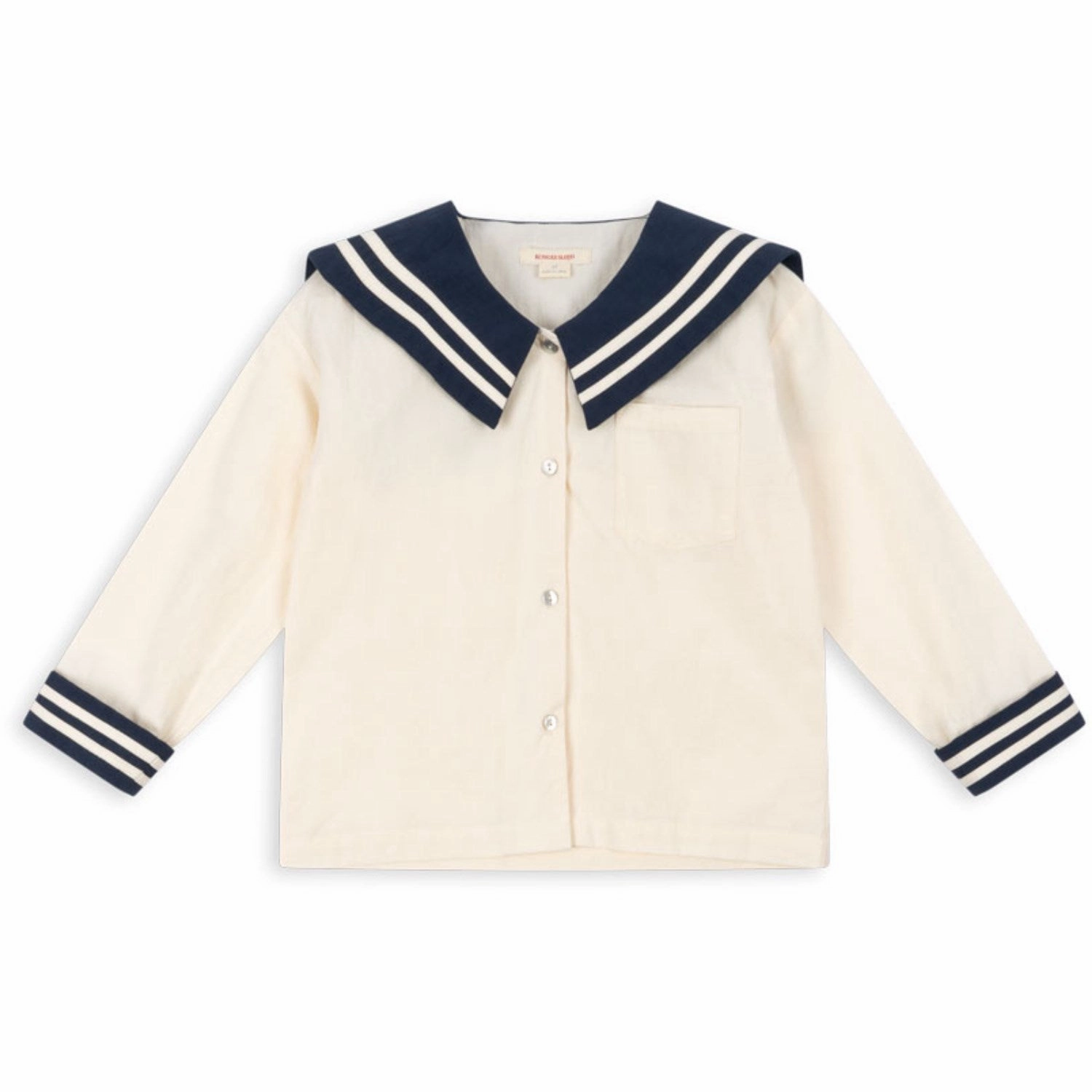 Oversized Konges Sljd Navy Blazer Sailor Shirt Gots Nylon