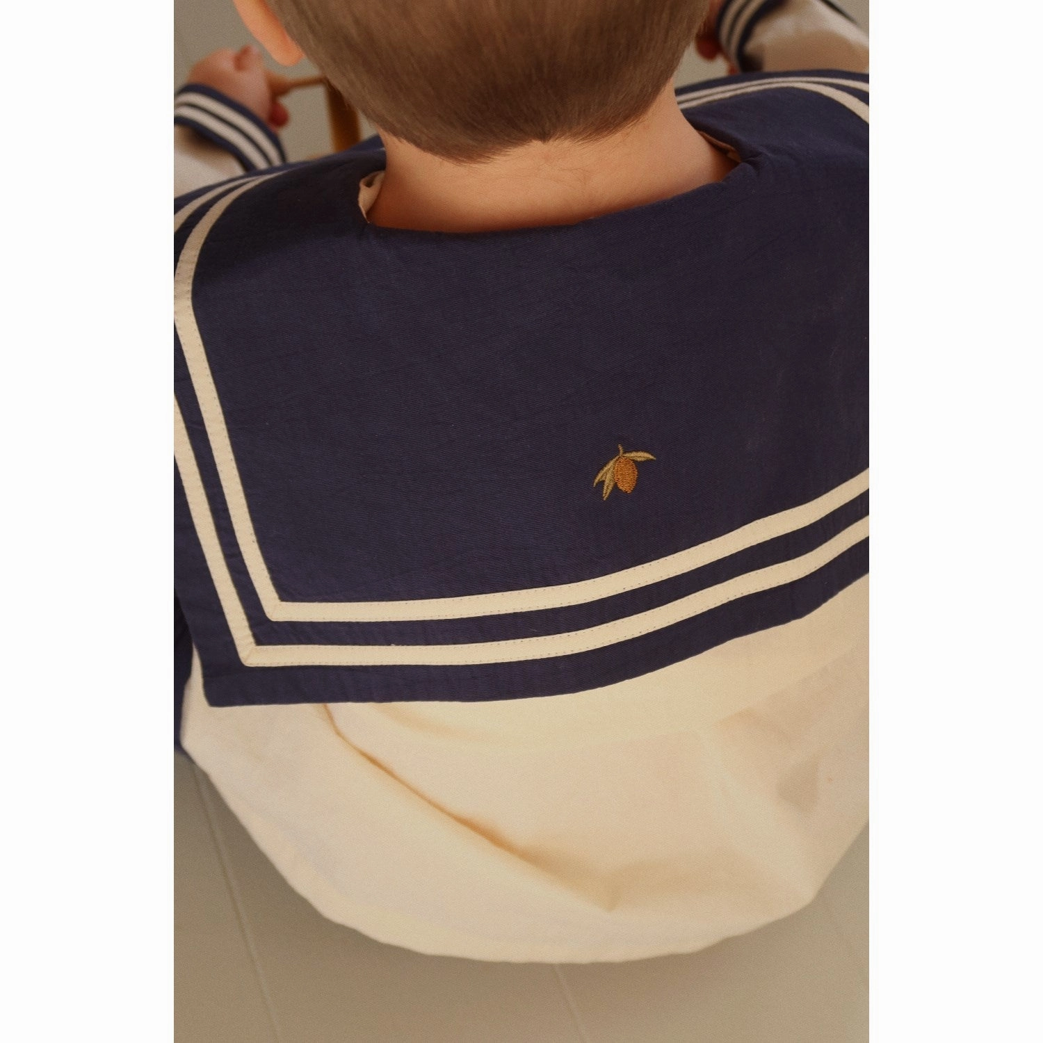Oversized Konges Sljd Navy Blazer Sailor Shirt Gots
