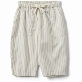 Oversized Sofie Schnoor Blue Striped Inelasb Trousers Knit