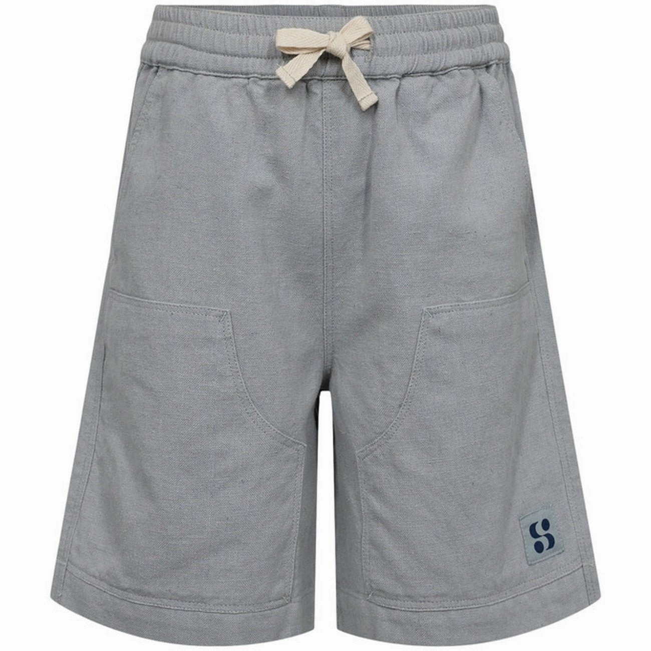 Oversized Sofie Schnoor Dusty Blue Shorts Laid-back