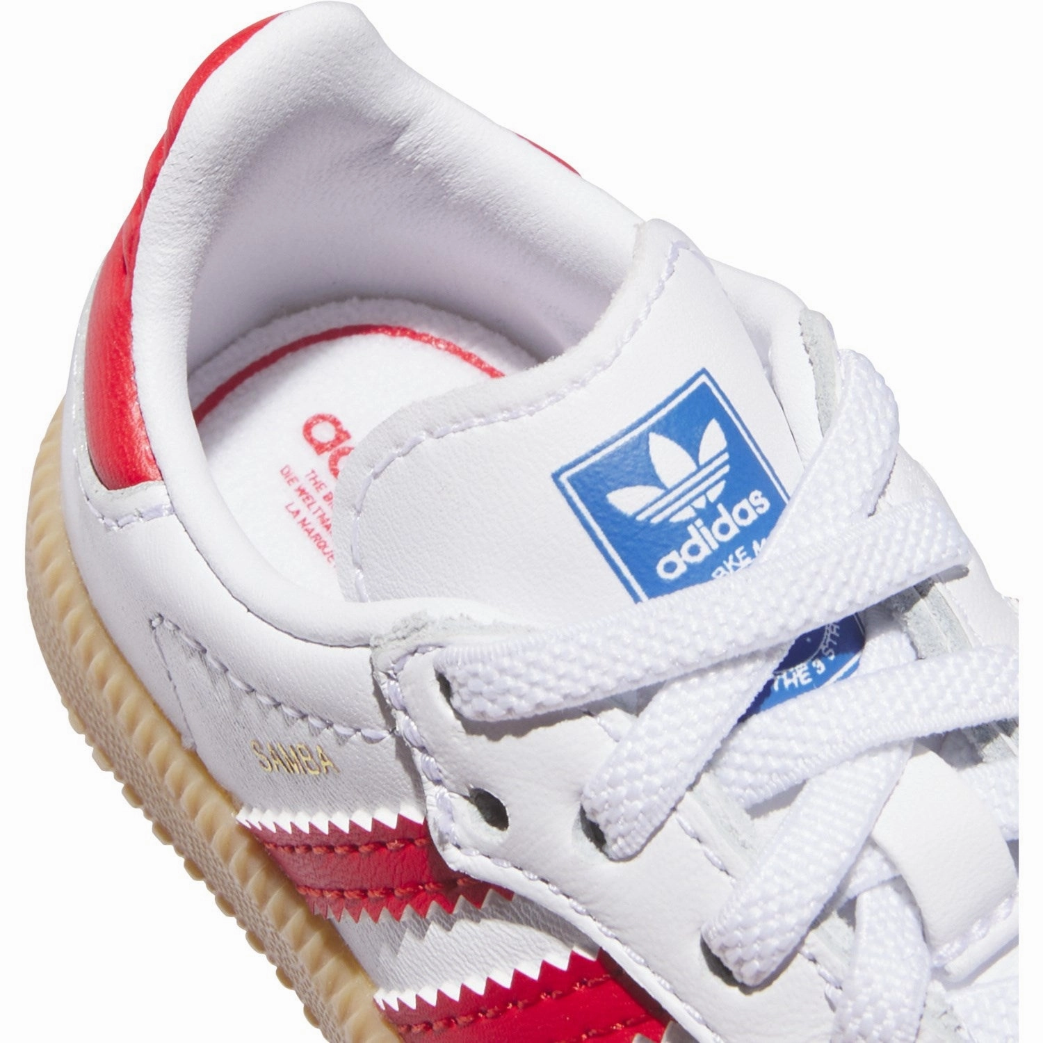 Oxfords adidas Originals Cloud White/Collegiate Red/Gum Samba Og El I Sneakers