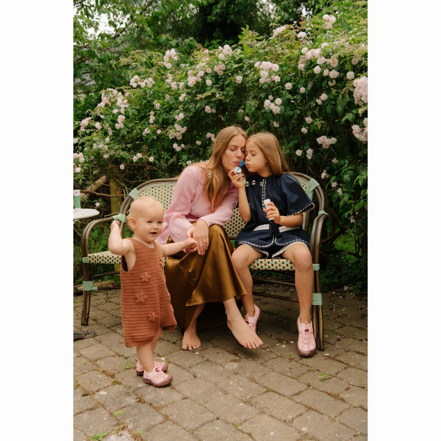 Oxfords Bisgaard Rose Pink Trine Kjr X Luella Lace Shoe