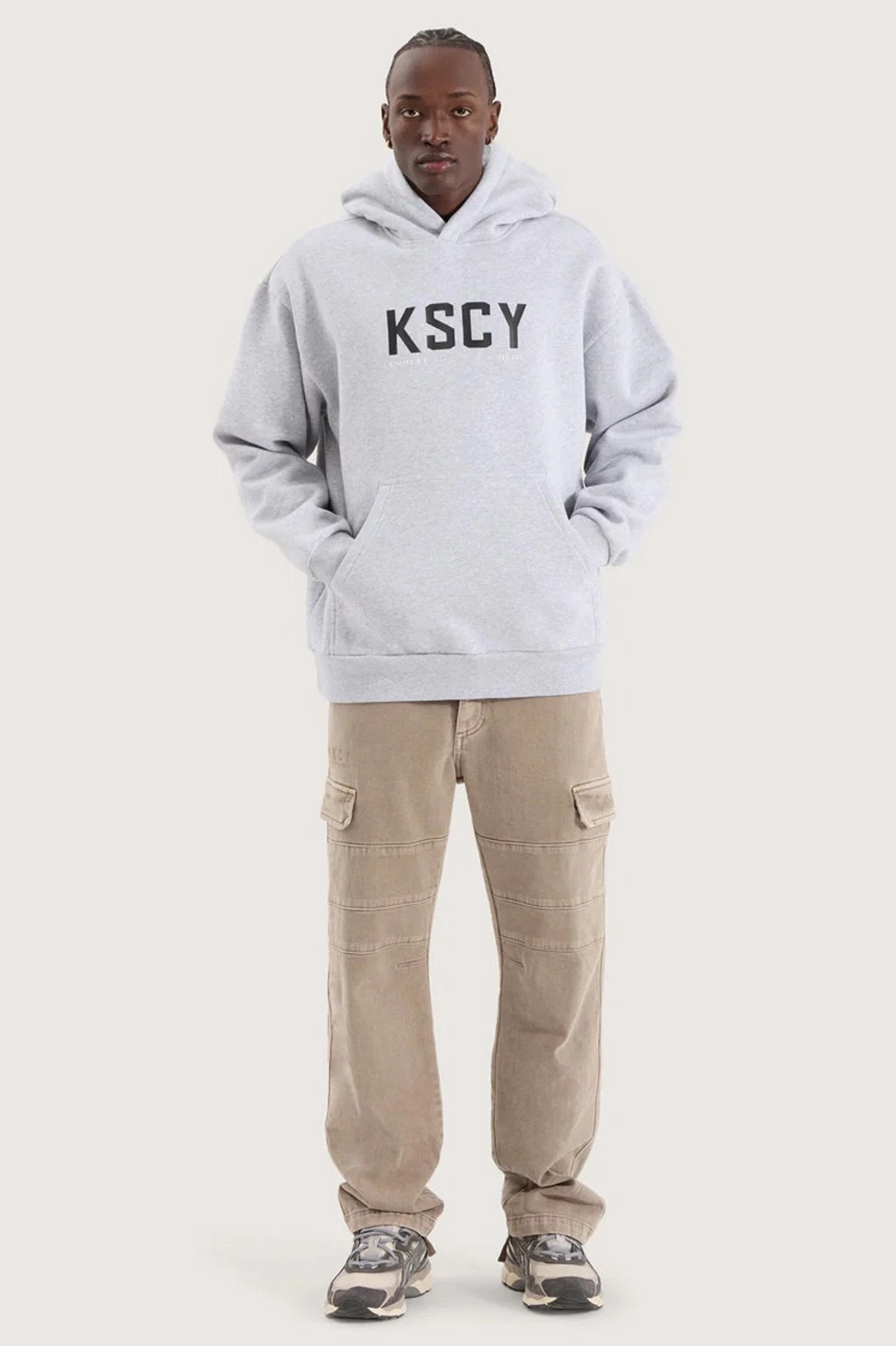 Paladin Relaxed Hoodie Grey Marle reiss sale