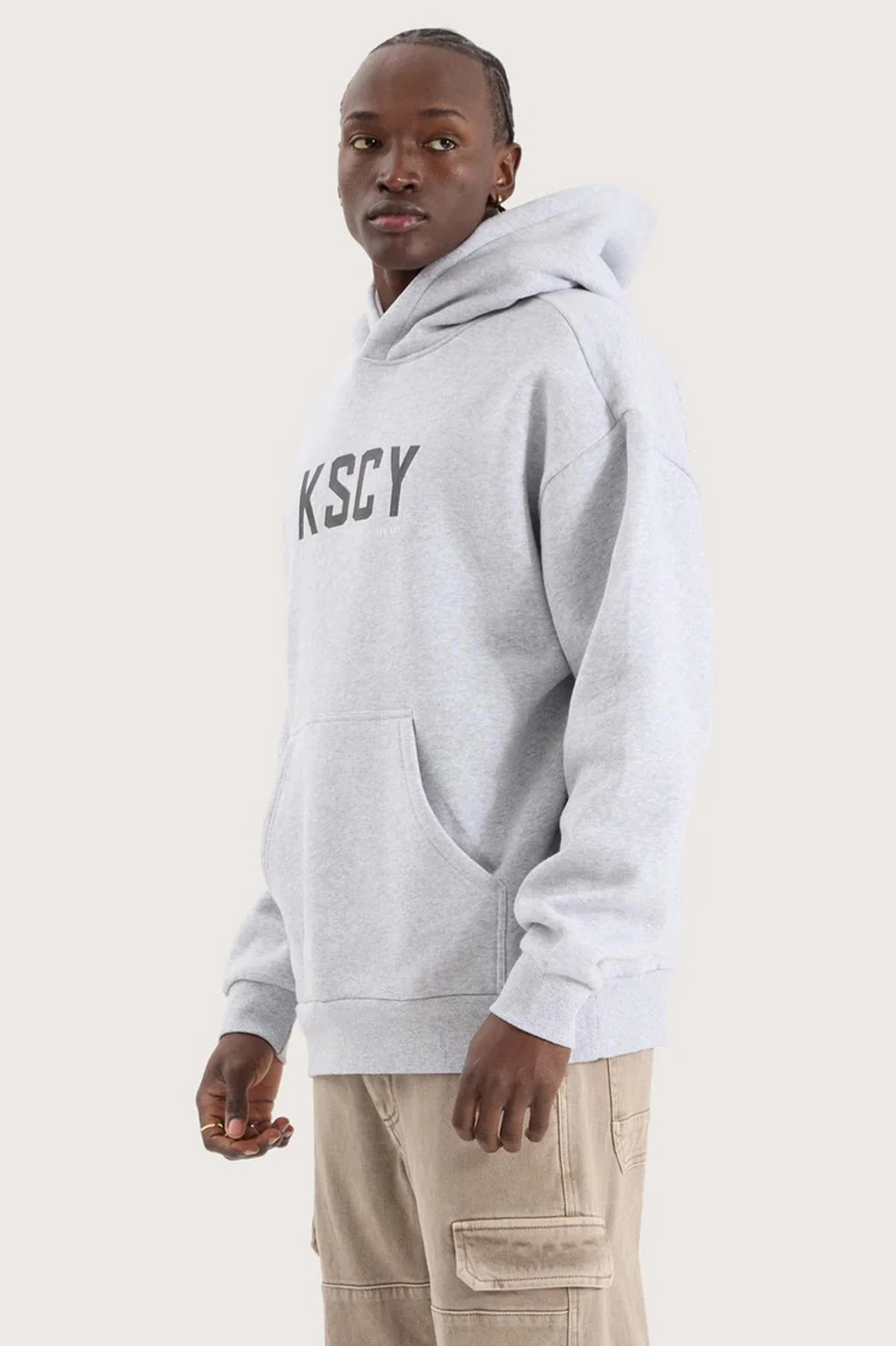 Paladin Relaxed Hoodie Grey Marle reiss sale