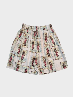 Pantaloncini Con Stampa Carte Le Fou www glitzindia in new arrivals online shopping new arrivals sarees new arrival on cloud shoes