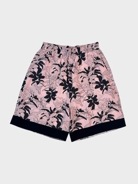 Pantalone Corto Floreale Con Elastico In Vita E Fondo A Contrasto new collection dress for ladies new eid collection for women new movie releases