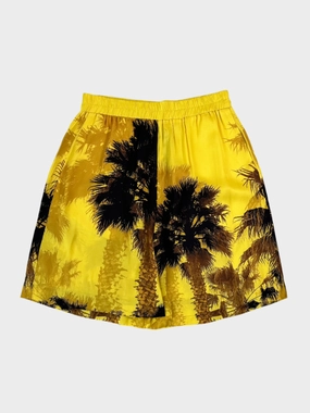 Pantalone Giallo Con Stampa Palme puma new arrivals sneakers crocs new arrivals new arrivals today prashanti sarees online shopping with price