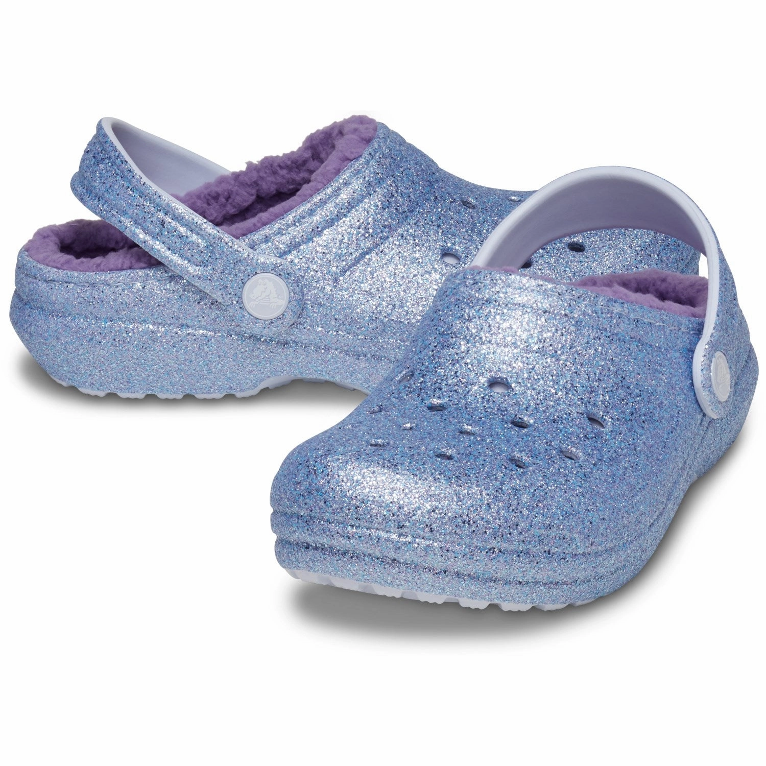 Party shoes Crocs Frosted Glitter Classic Lined Glitter Clog